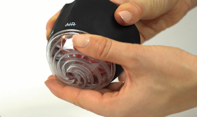 エアレーターを搭載!