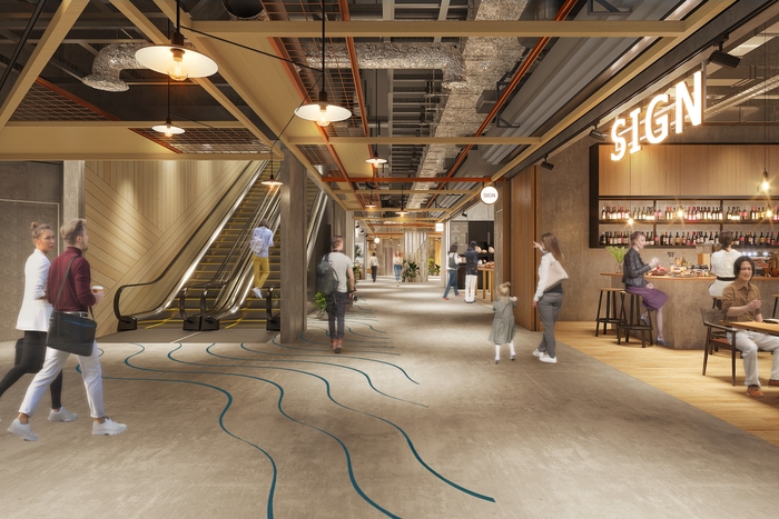 商業エリア イメージパース