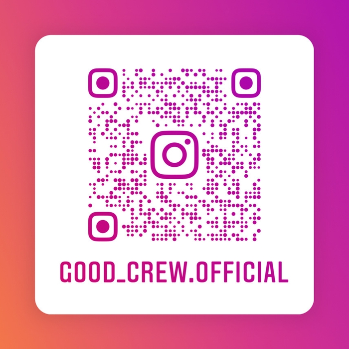 インスタグラム  @GOOD.CREW.OFFICIAL