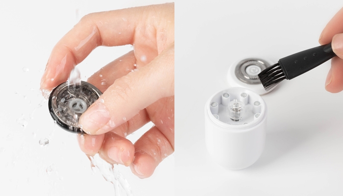 マグネット式網刃で簡単も着脱・洗浄