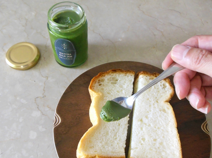 抹茶ミルクジャムのイメージ