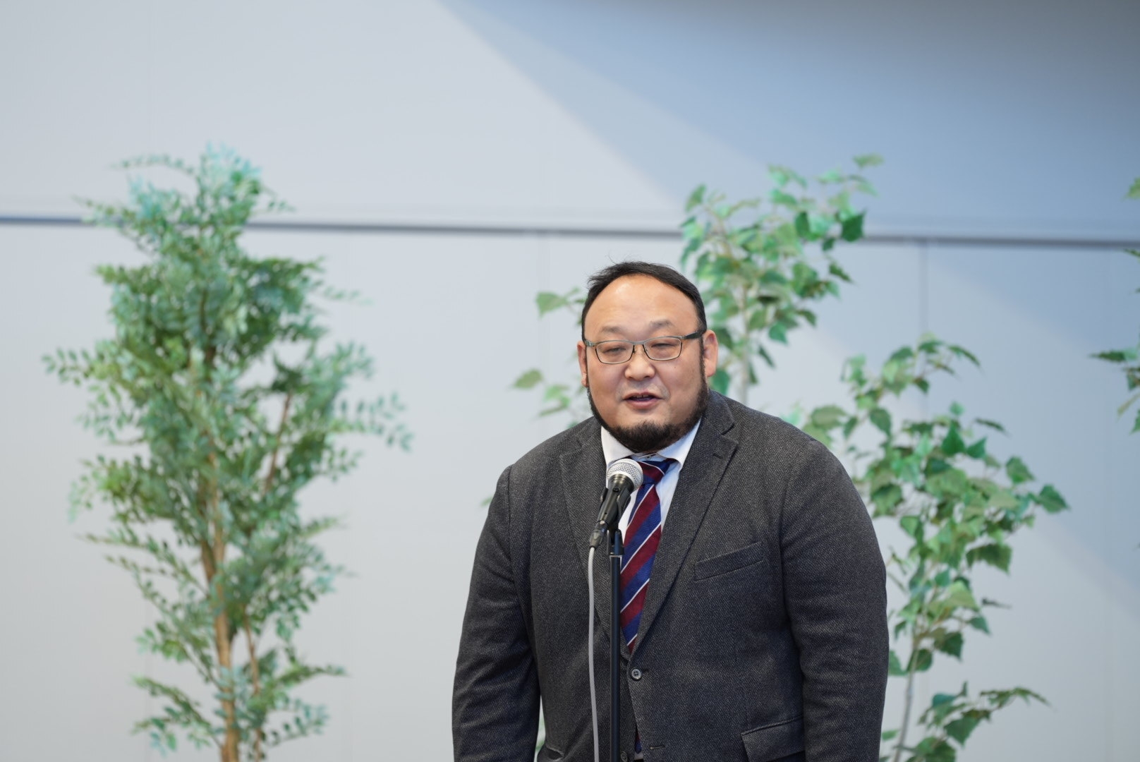 主催者あいさつ(藤井牧場)