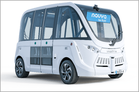自動運転バス「NAVYA ARMA(アルマ)」