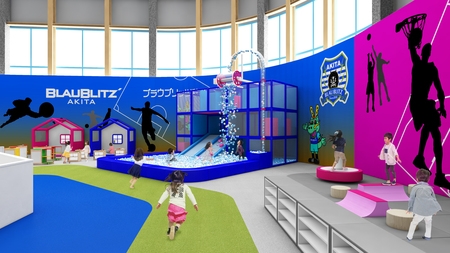 3Dアスレチック(画像手前)