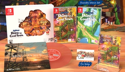 Nintendo Switchソフト 【クレヨンしんちゃん『炭の町のシロ』】  待望の北米パッケージ版が発売決定!