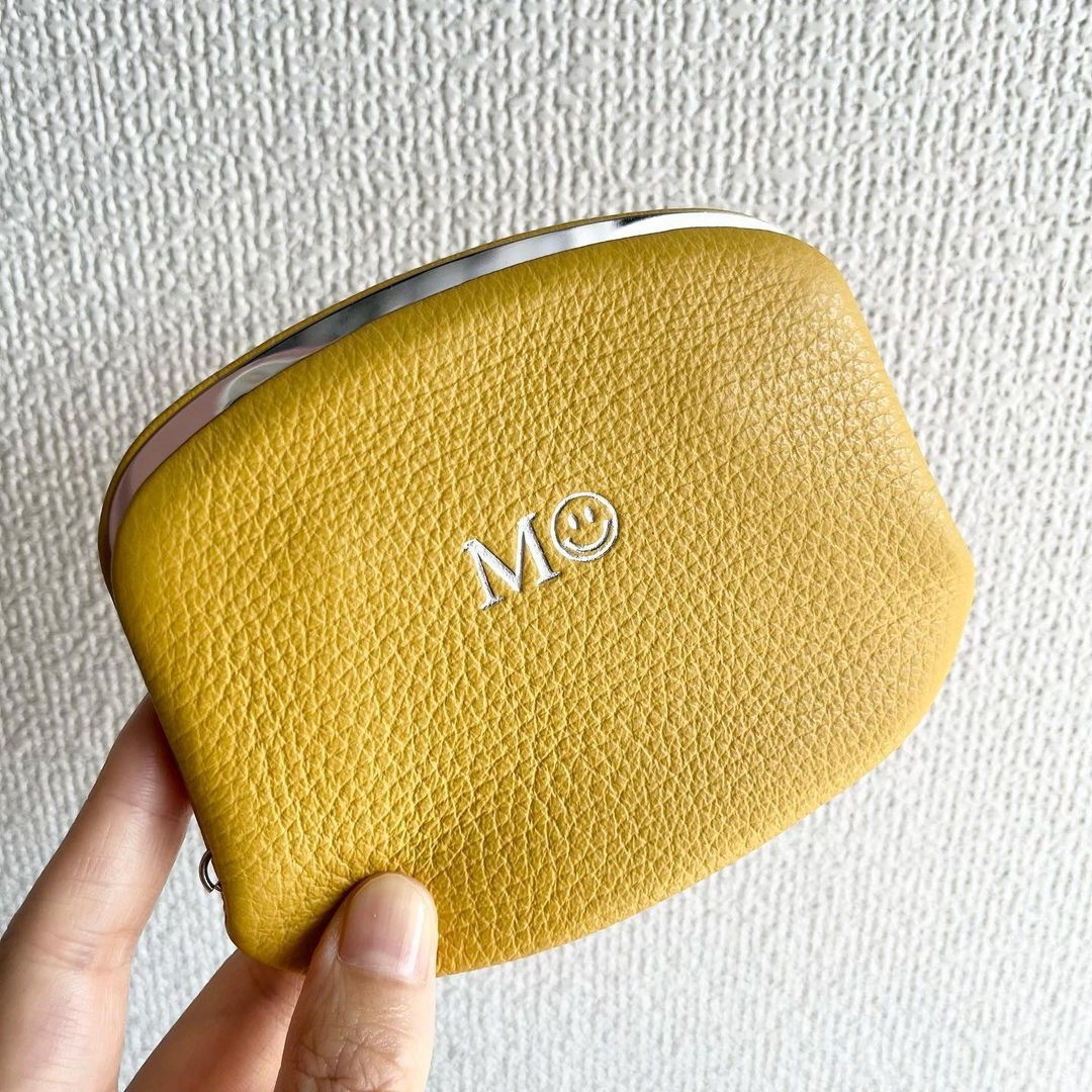 bell la bell イニシャル刻印がま口L