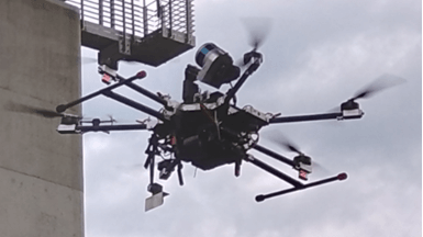 3D点群測量用ドローン