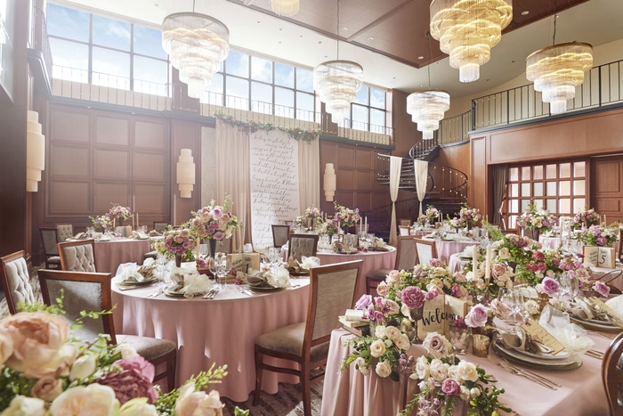 ▲会場イメージ(オークルーム)