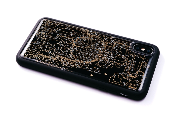 XS Max 黒 ななめ