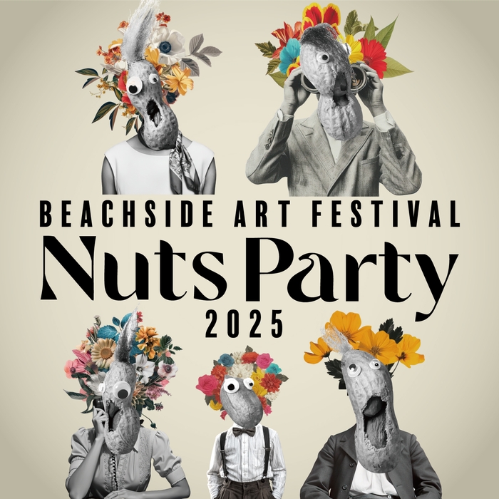 Beachside Art Festival Nuts Party 2025 メインビジュアル