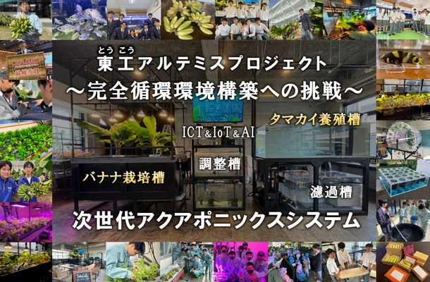 【陸上養殖】世界初、幻の高級魚＆バナナのアクアポニックスに 岡山の工業高校生が挑戦！設備拡張へクラウドファンディング開始