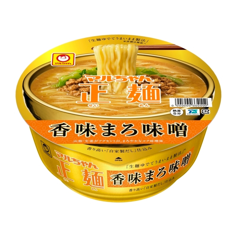 マルちゃん正麺 カップ 香味まろ味噌