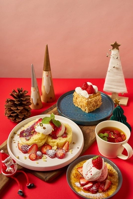 静岡県産地いちごを堪能！TAMAGOYAベーカリーカフェにて 冬の訪れを彩る“いちごスイーツフェア2025”を12/1より開催