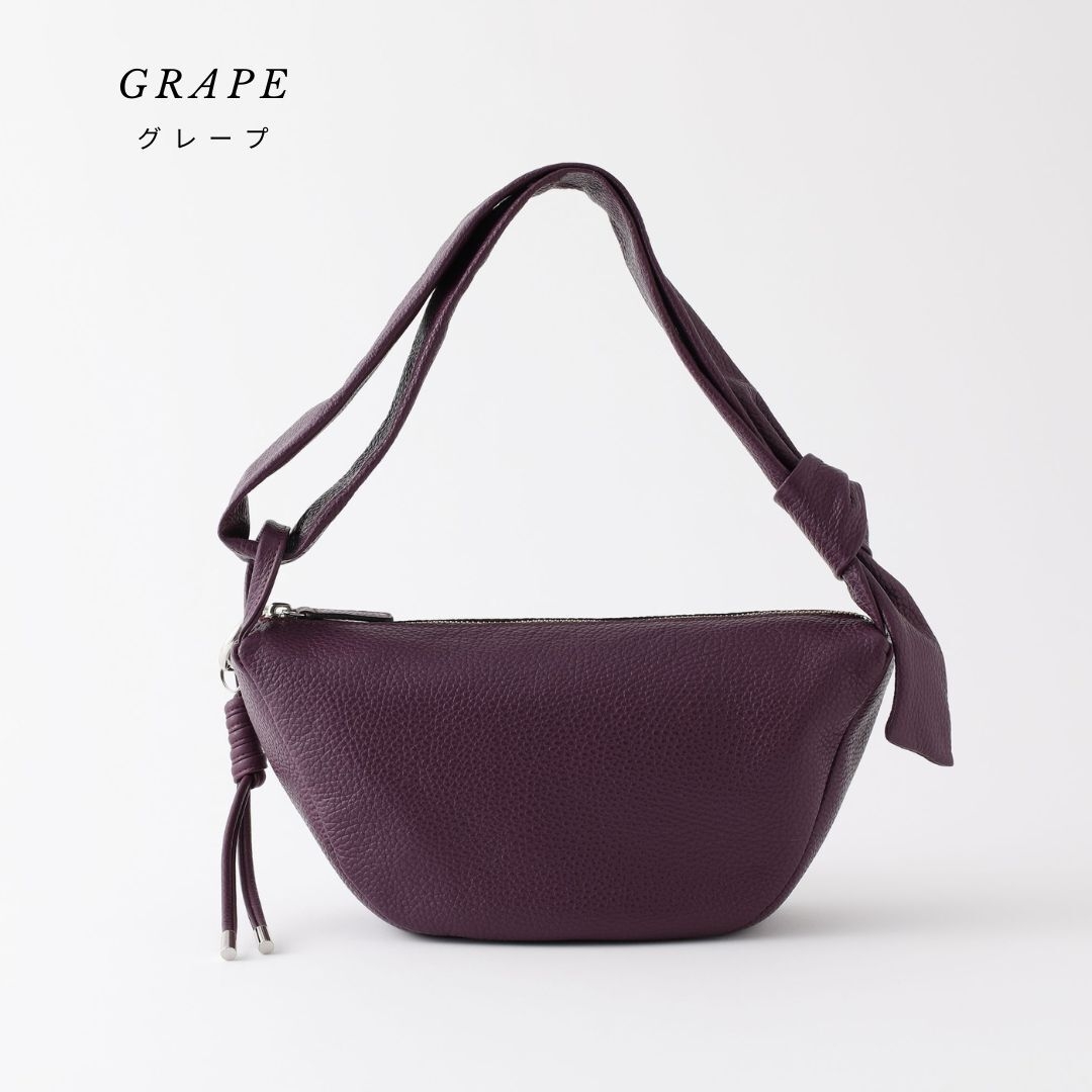 yoko×bell la bell コラボ企画ハーフムーンバッグ グレープ