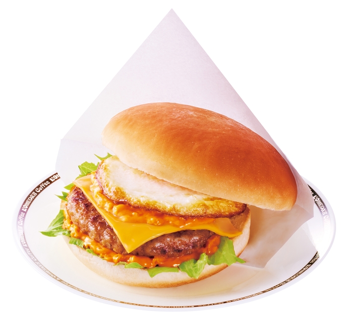 お月見フルムーンバーガー