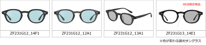 SUNGLASSES|ZF231G12・ZF231G13 Wellington 11,100円(税込)