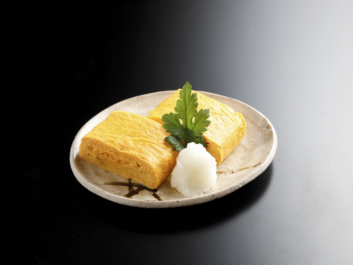 宇治侘助卵の出し汁巻き