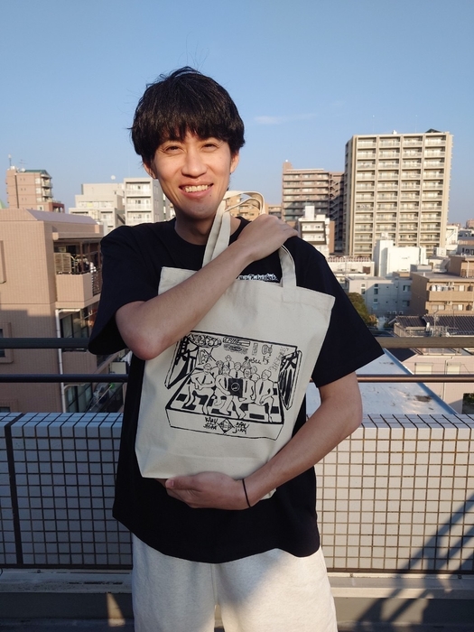 リターン品 トートバッグ サンプル着用