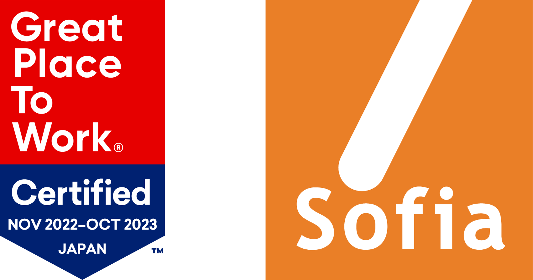 2022年度「働きがい認定」ロゴ/株式会社ソフィアロゴ