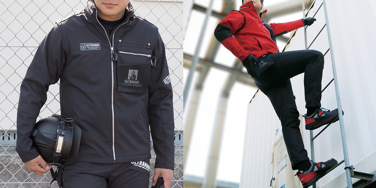 UT-16 ボンディングジャケット着用写真