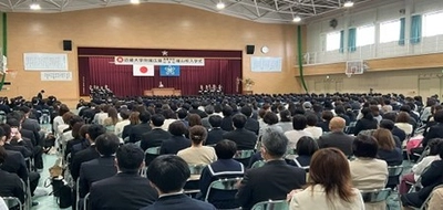 近畿大学附属広島高等学校・中学校福山校　令和7年度入学式を挙行　中学校で新設した入試制度「適性型入試」による合格者も入学