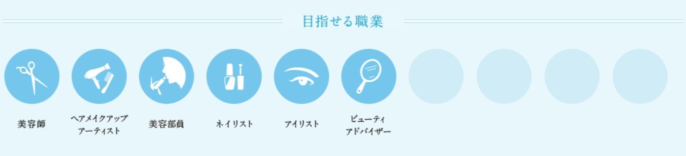 美容学科 目指せる職業