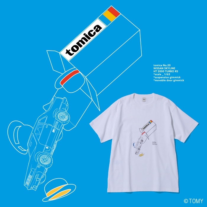 日産 スカイライン HT 2000 ターボ RS Tシャツ ￥8,360（税込）