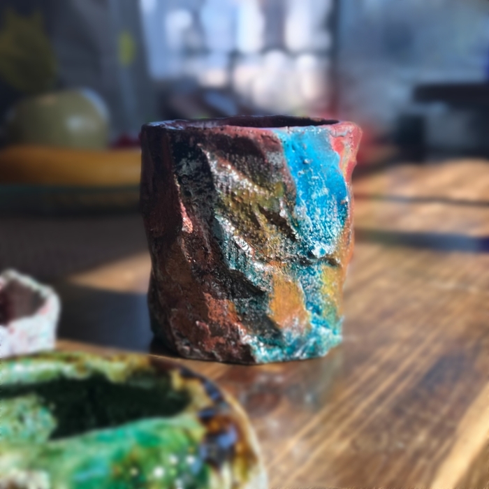 陶器の花瓶 by 山口 優花