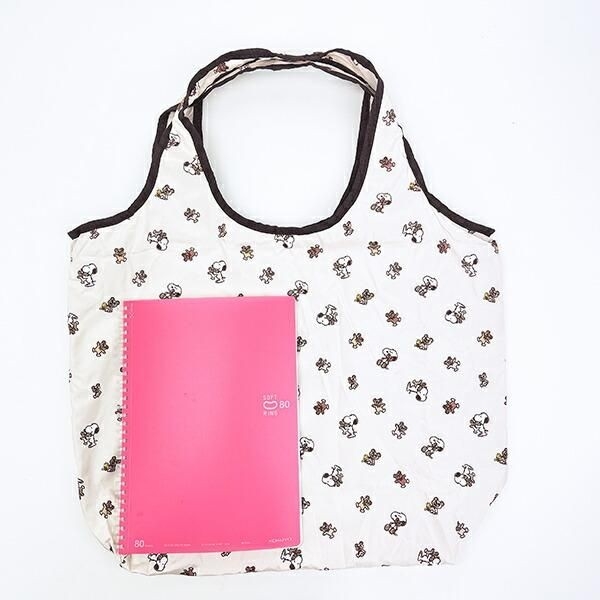 スヌーピーの折り畳みバッグ