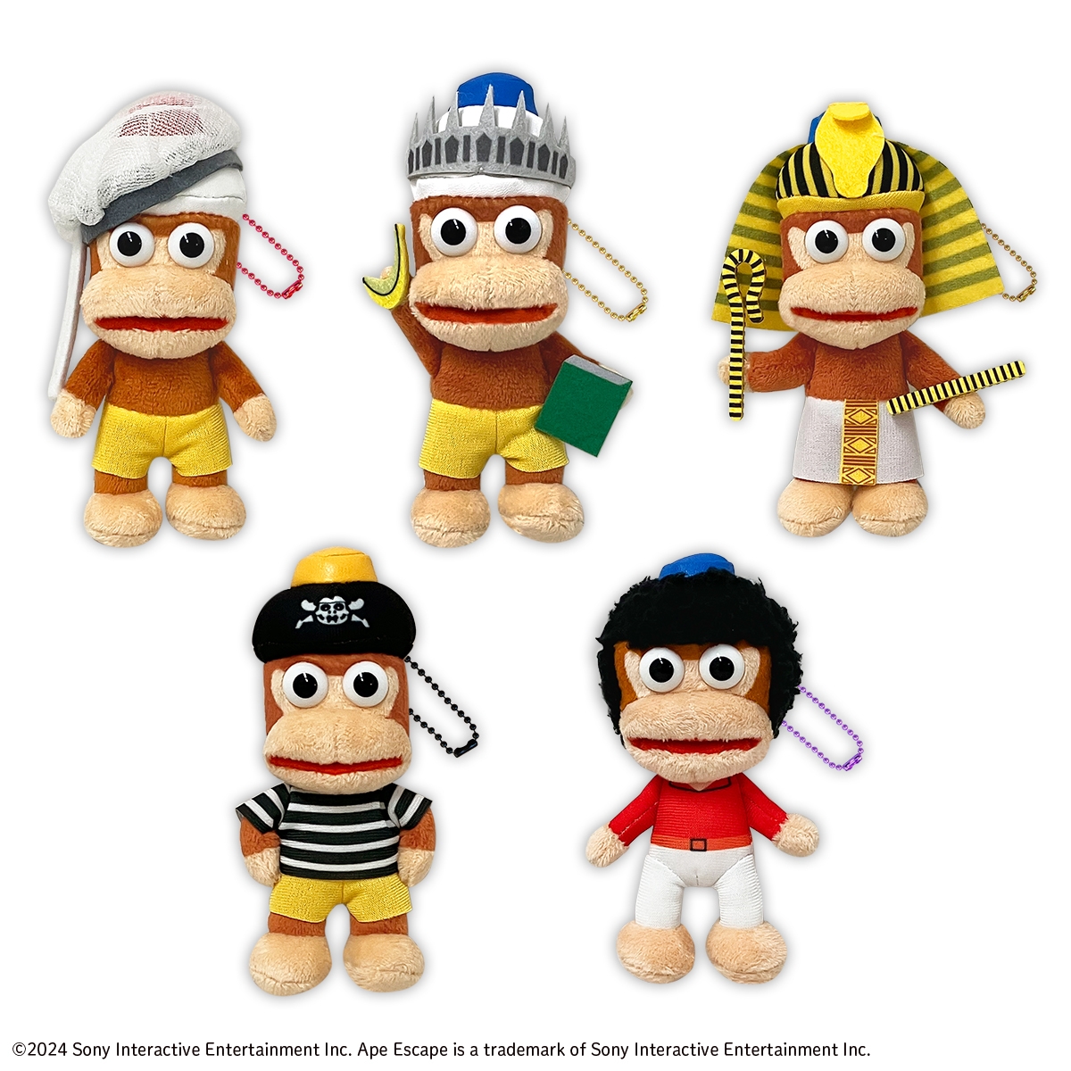 サルゲッチュ ピポサルマスコット(全5種)