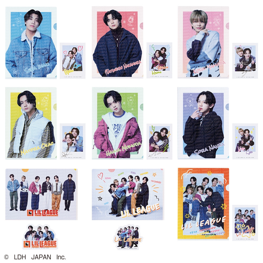 J賞:撮り下ろしクリアファイル&ステッカーセット