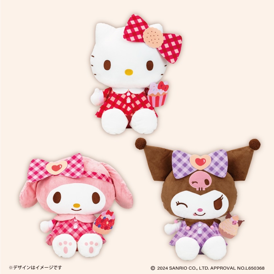 ▲サンリオキャラクターズ スイーツパーティードールBIGタイプ1  ~GiGO限定~