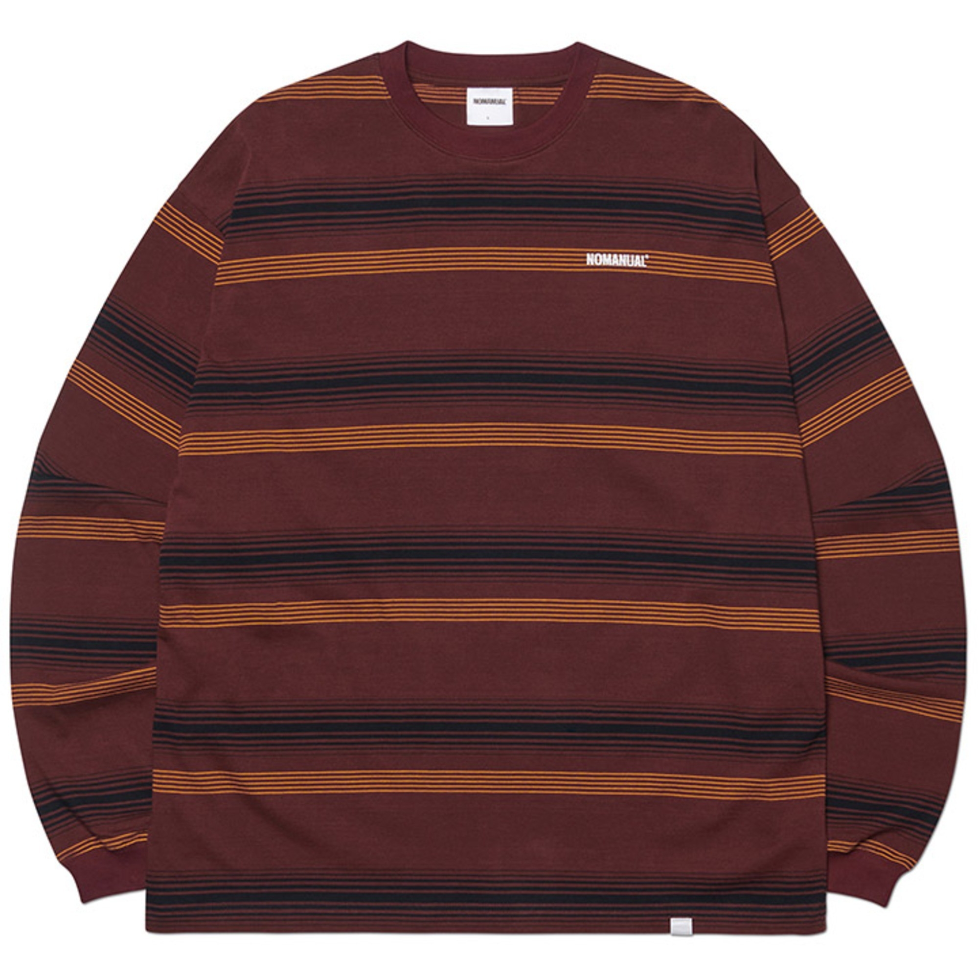 NM STRIPED LONG SLEEVE TEE 12,100円(税込)