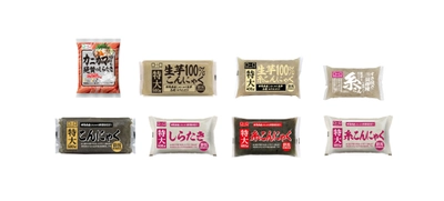 インフレ時代の家計防衛食材『特大こんにゃく』6種と 裂ける食感が新しい『カニカマ好きも絶賛のしらたき』 こんにゃくパークより9月1日(月)新登場！