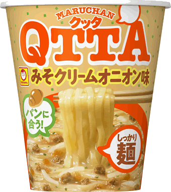 MARUCHAN QTTA みそクリームオニオン味