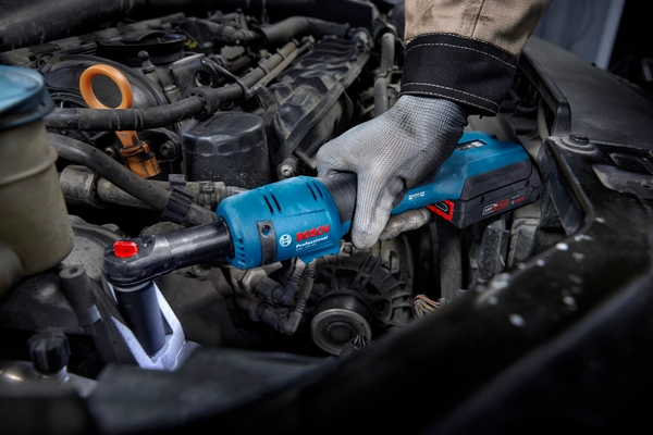 ボッシュの新商品　コンパクトヘッドで作業場所を選ばない コードレスラチェットレンチ2機種が6月2日(月)発売！