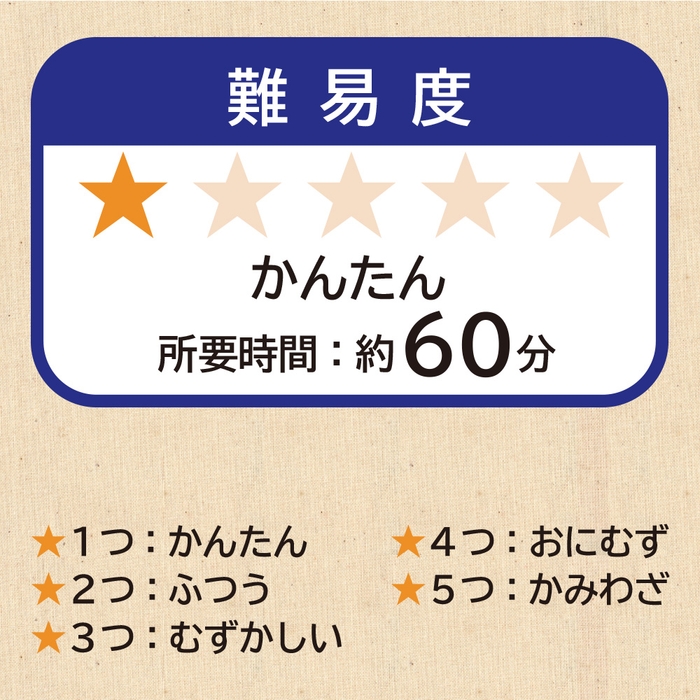 難易度:かんたん