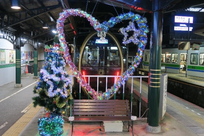 2021年登場 初代クリスマスベンチ