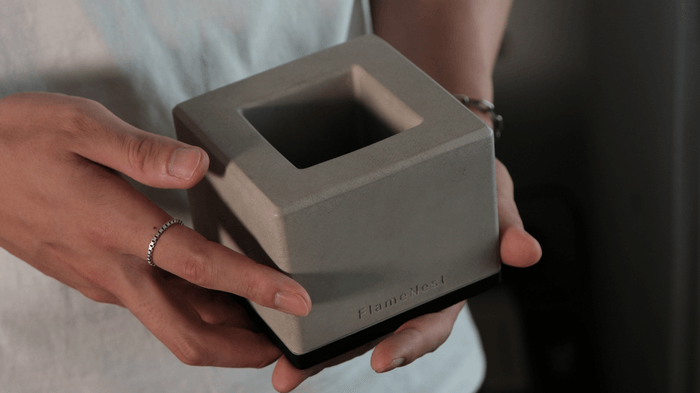 モルタル仕上げで飽きの来ないデザイン