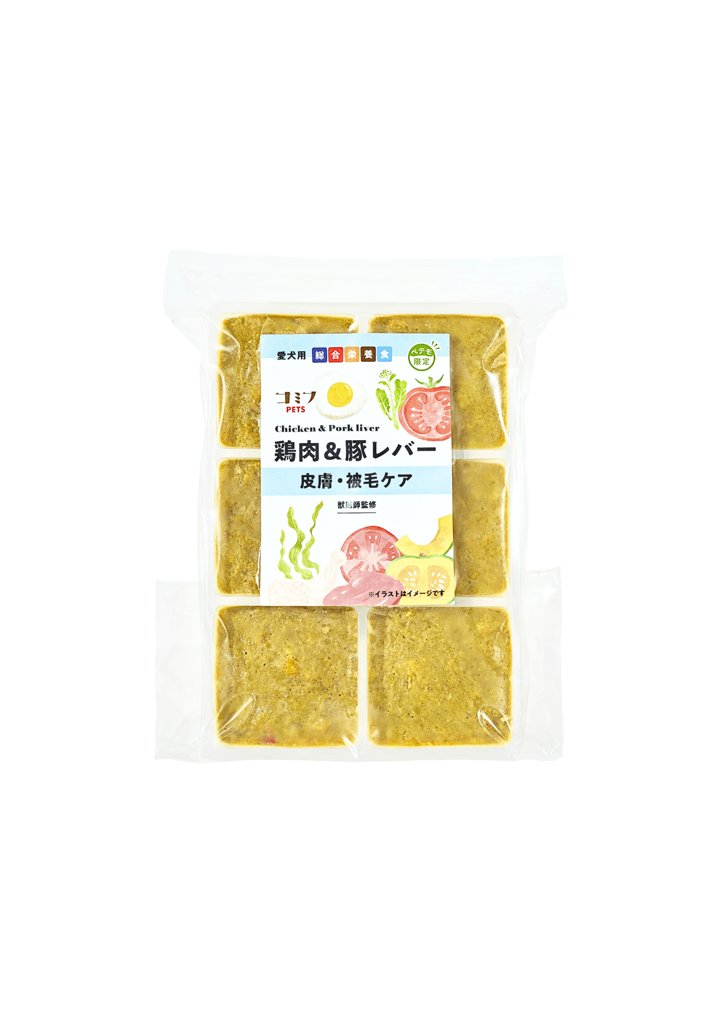 鶏肉&豚レバー 240g