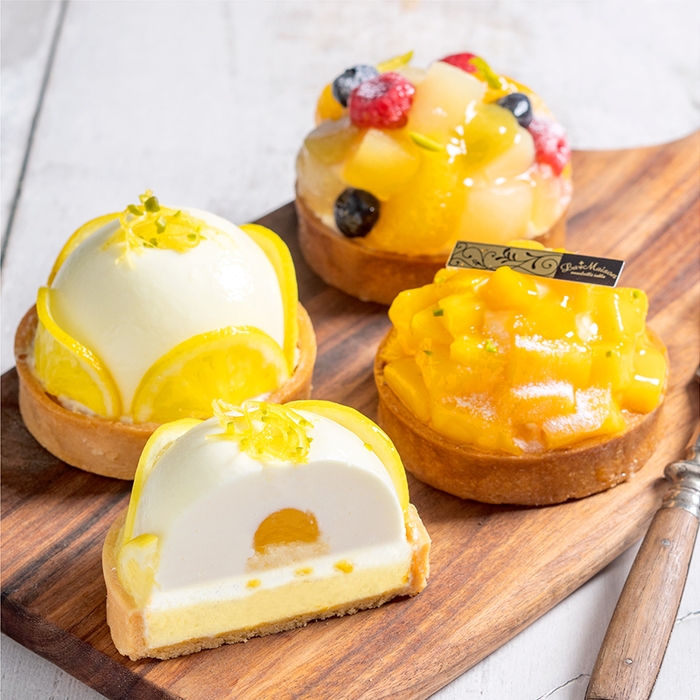 湘南ゴールドと国産フルーツのタルト3種セット 【送料込み】¥5,200(税込)