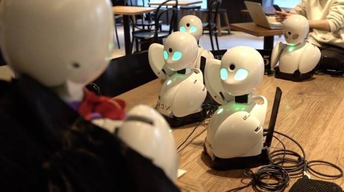 昨年の遠隔就労体験プログラムの様子 3