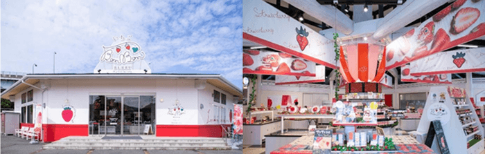 「道の駅伊豆のへそ いちごBonBonBERRY 伊豆の国factory」