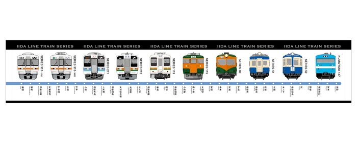 マフラータオル(辰野~飯田)