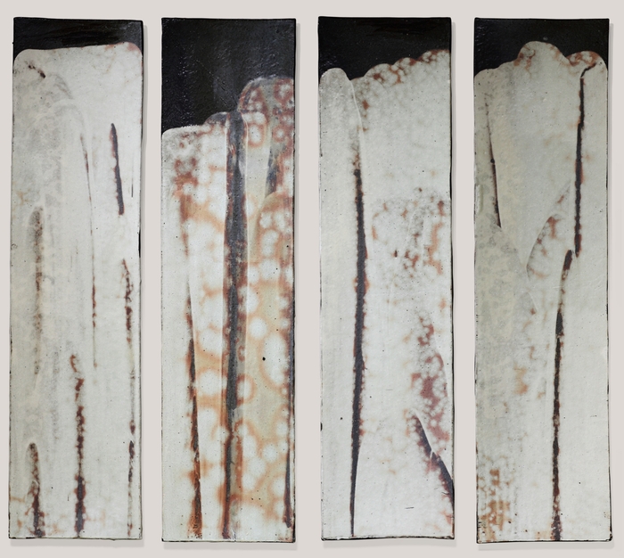 李康孝(LEE, Kang hyo)《粉青山水》2014年 個人蔵