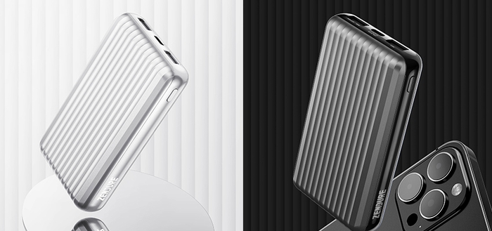 シルバーとグレーの2色展開