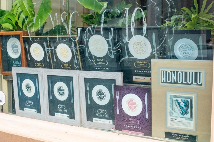 ハワイで数多くのヴィーガン・アワードを受賞