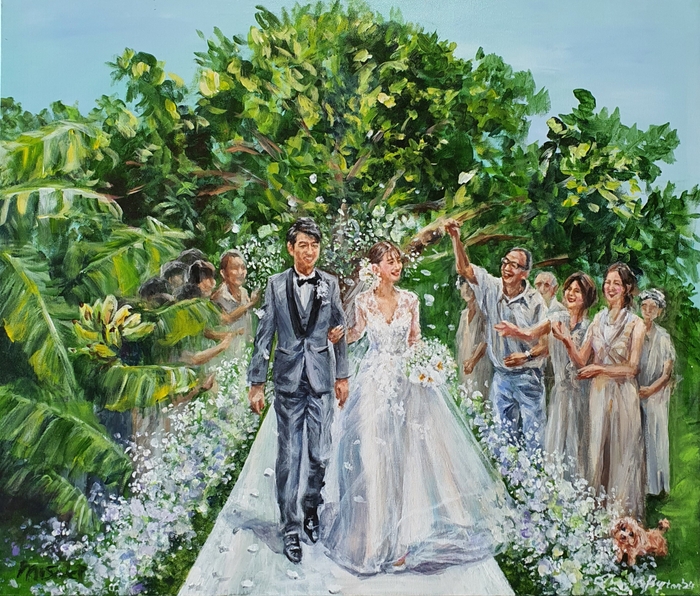 完成作品(ゲストとご一緒のプラン)