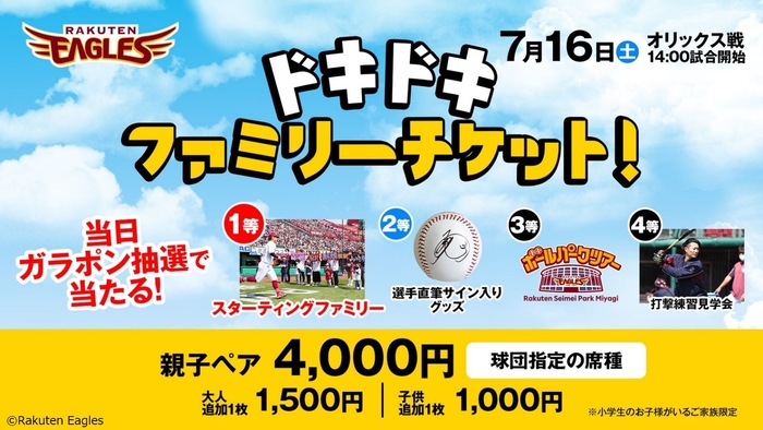 ドキドキファミリーチケット!