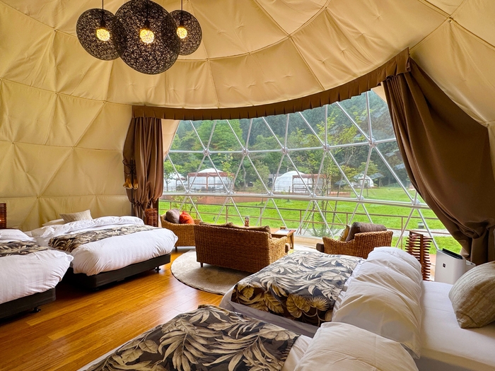 夏でもクーラー付きの空間でぐっすり快眠